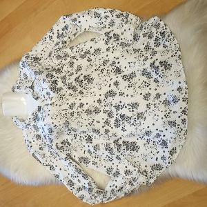 Isabel Maternity Long Sleeved Printed Soft Top